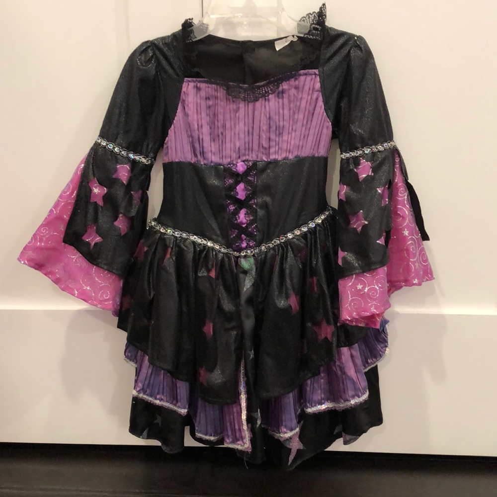 Target girls purple witch costume US medium
